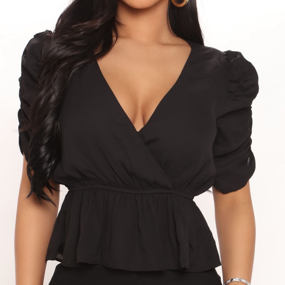 Black Blouse - NWT